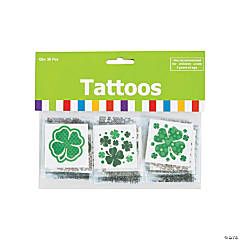 Four-Leaf Clover Patterned Tattoos
