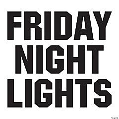 Friday Night Lights Cheer Signs