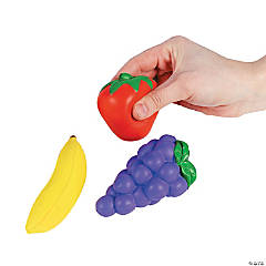 Fruit Stress Toys - 12 Pc.