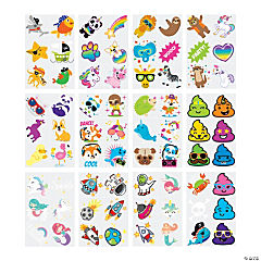 Fun Temporary Tattoo Assortment