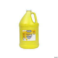 Gallon Washable Yellow Tempera Paint