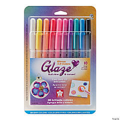 Gelly Roll Glaze Bold Point Pens 10/Pkg-Brights