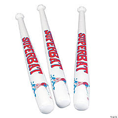 Giant Inflatable Superbats - 12 Pc.