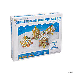 Gingerbread Mini Village Kit - 4 Pc.