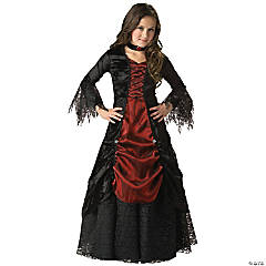 V - Girls Dark Vampire Costume