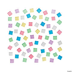 Glitter Mosaic Squares - 700 Pc.