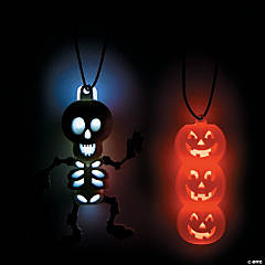 Glow Halloween Character Necklaces - 12 Pc.