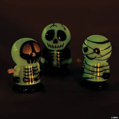 Glow in The Dark Alien Figurines for Kids - 100 Pcs Small