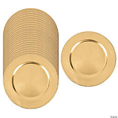 Gold Chargers - 24 Ct.