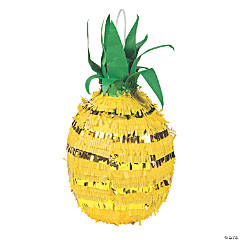 Gold Foil Pineapple Piñata