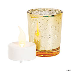 Sass & Belle Star Tealight Holder Candle Set of 2 White Black Copper Votive 