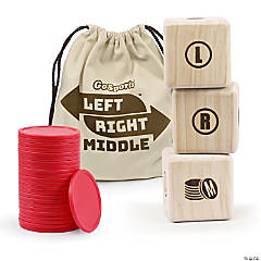 Gosports left right middle giant dice game - 3.5