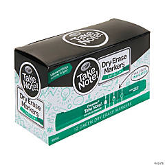 Green Crayola® Take Note™ Dry-Erase Markers - 12 Pc.