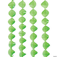 Green Fringe Streamer