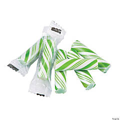 Green Mini Hard Candy Sticks - 152 Pc.