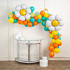 Crepe Paper Chandelier Idea