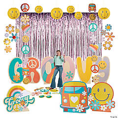 Groovy Party Decorating Kit - 49 Pc.