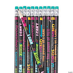 Growth Mindset Pencils - 24 Pc.