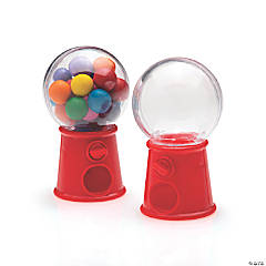 Gumball Favor Containers - 12 Pc.