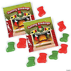 Gummy Stockings Candy Fun Packs
