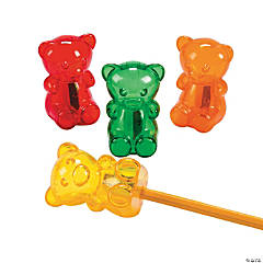 Gummy Teddy Bear Pencil Sharpeners