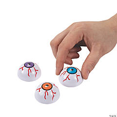 Halloween Eyeball Pull-Back Toys