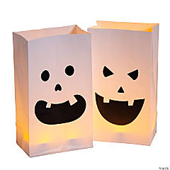 Halloween Luminary Bag Kit - Makes 12