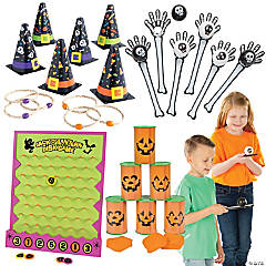 Halloween Party Games Kit - 4 Pc.