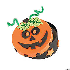Halloween Pumpkin Box Craft Kit - Makes 12