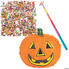 Halloween Pumpkin Piñata Kit - 208 Pc.