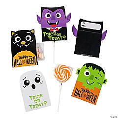 Halloween To/From Lollipop Covers - 24 Pc.