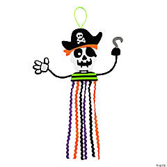 Halloween Skeleton Paper Chain Craft Kit - Makes 12