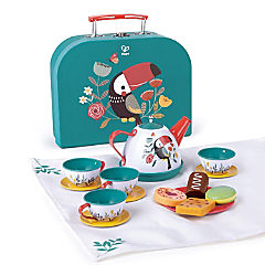 Hape: Tea Time Playset - 15pcs, Ages 2+
