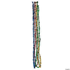 Happy Birthday Beaded Necklaces - 4 Pc.