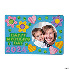 Happy Mother’s Day Picture Frame Magnet Craft Kit - Makes 12