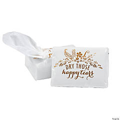 Happy Tears Tissue Favor Packs