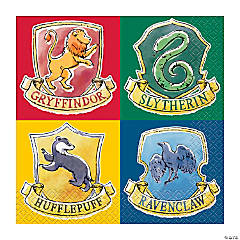 Harry Potter Birthday Party Supplies For Girls and Boys - 16 Harry Potter  Birthday Plates For Cake (7) 16 Harry Potter Napkins (5 X 5) 1 Zucca  Emoji Sticker