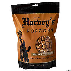 Harveys 6056561 9 oz Butter Rum Bagged Toffee Popcorn, Pack of 12