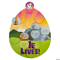 He Lives Easter Story Activity - 12 Pc.