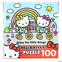 Hello Kitty 100 Piece Jigsaw Puzzle  Hello Kitty and Mimmy Sisters