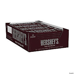 HERSHEY'S Full Size Milk Chocolate Bar, 1.55 oz, 36 Count