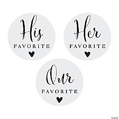 Wedding Stickers & Labels