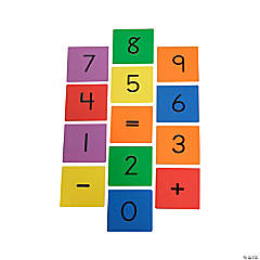 Hopscotch Math Game Squares - 30 Pc.