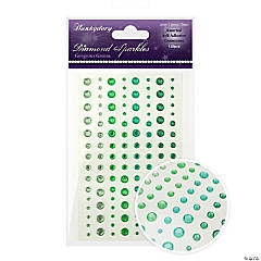 Hunkydory Crafts Diamond Sparkles Gemstones - Gorgeous Greens