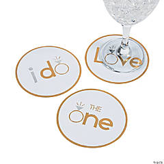 I Do/Love/The One Coasters - 12 Pc.