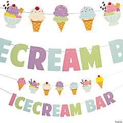 Ice Cream Bar Garland – 2 Pc.
