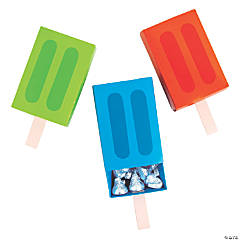 Ice Pop Party Treat Boxes - 12 Pc.