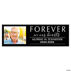 In Memorial Photo Custom Banner - Medium