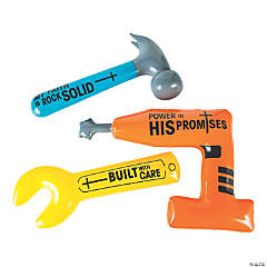 Inflatable Construction VBS Tools - 3 Pc.