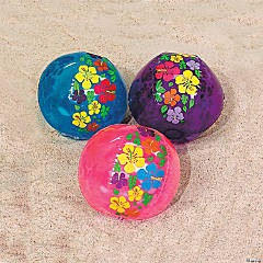 Inflatable Hibiscus Beach Balls